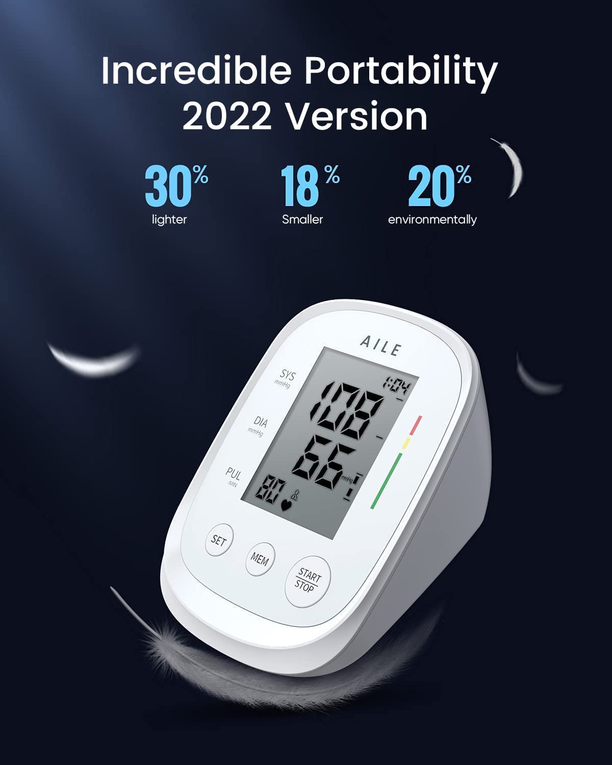 Blood Pressure Monitor for Home Use: AILE Blood Pressure Machine